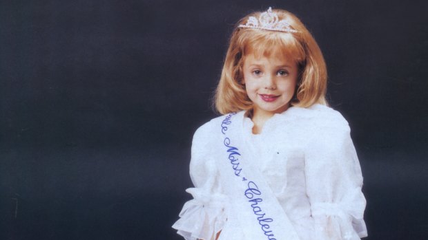 JonBenet Ramsay as Little Miss of Charlevoix County.