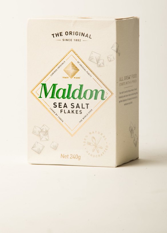 Maldon sea salt flakes.