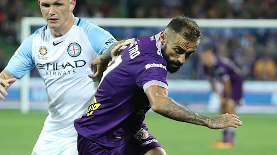 Warren worthy: Perth's Diego Castro has been a pivotal figure this season, scoring 13 goals and providing seven assists.