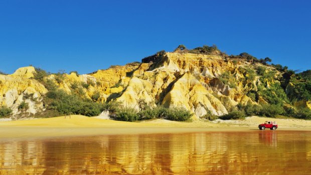 The Pinnacles, Great Sandy National Park, Fraser Island.