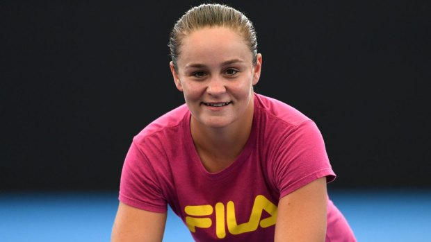 "It's been an amazing season, it truly has": Ashleigh Barty.