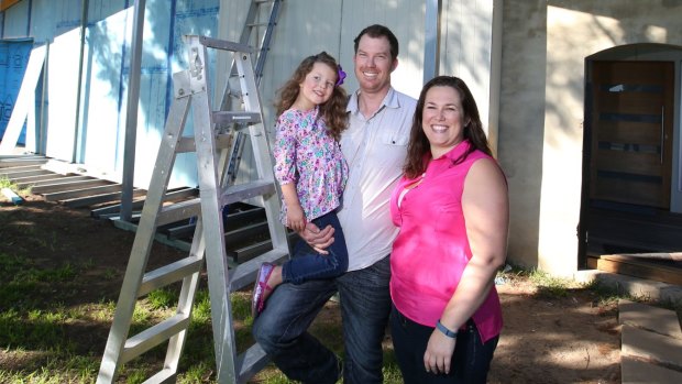 The Wynne family in Engadine know the cost of raising a family can make it more difficult to save in your 30s and 40s.