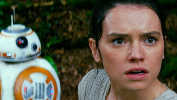 Top seller on DVD last year ... Daisy Ridley in <i>Star Wars: The Force Awakens</i>.