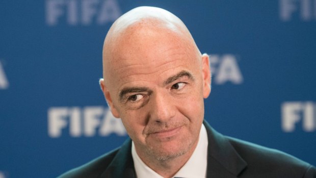 FIFA president Gianni Infantino 