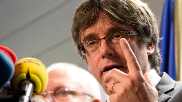 Ousted Catalan leader Carles Puigdemont