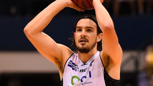 On guard: Melbourne United's Chris Goulding will be prowling The Cage again on Thursday night against Illawarra.
