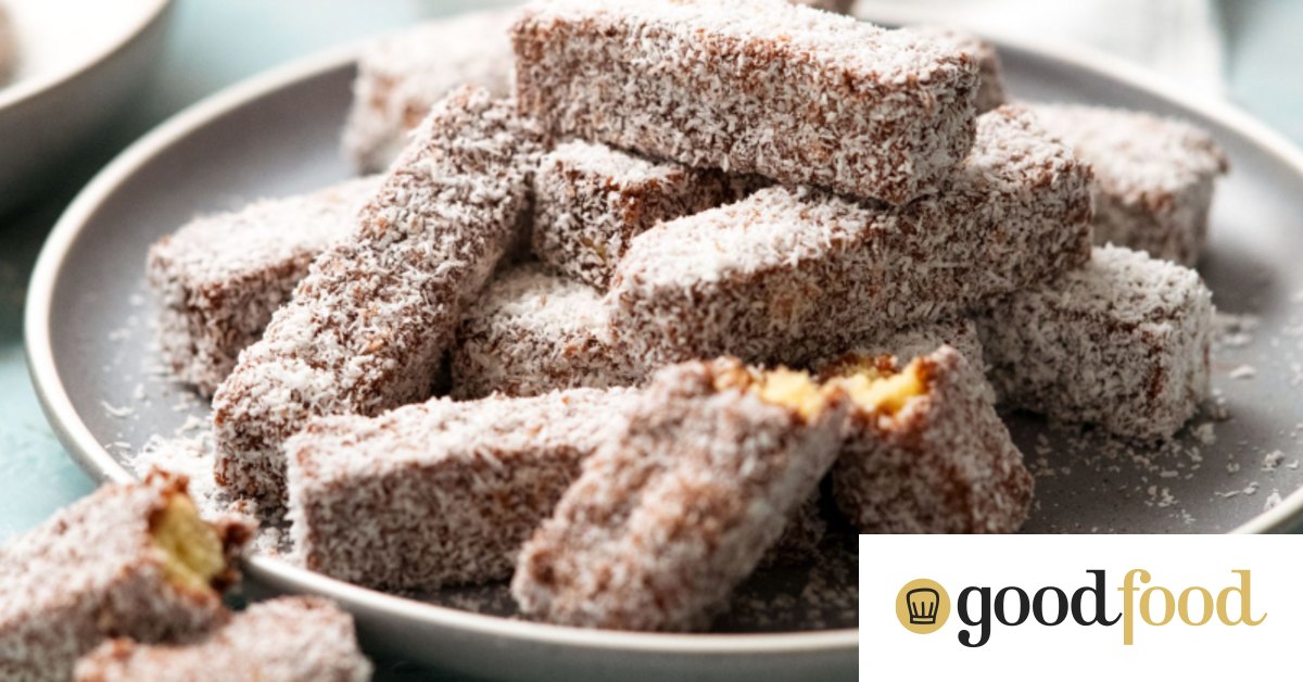 RecipeTin Eats x Good Food Lamington fingers