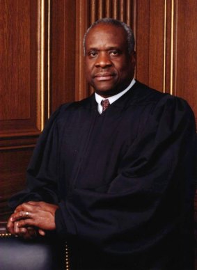 US Supreme Court Justice Clarence Thomas.