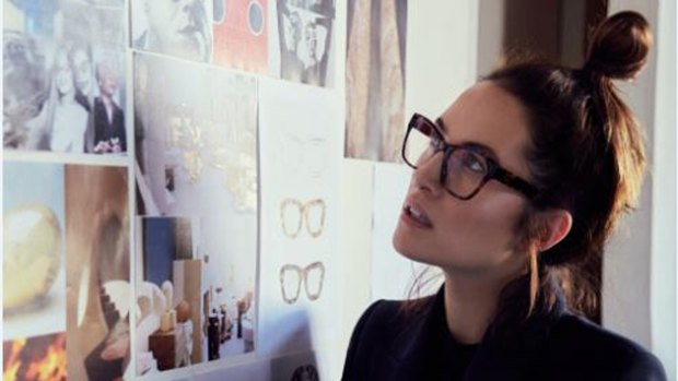 "Garments are technical but eyewear is another level of engineering," Ellery says.