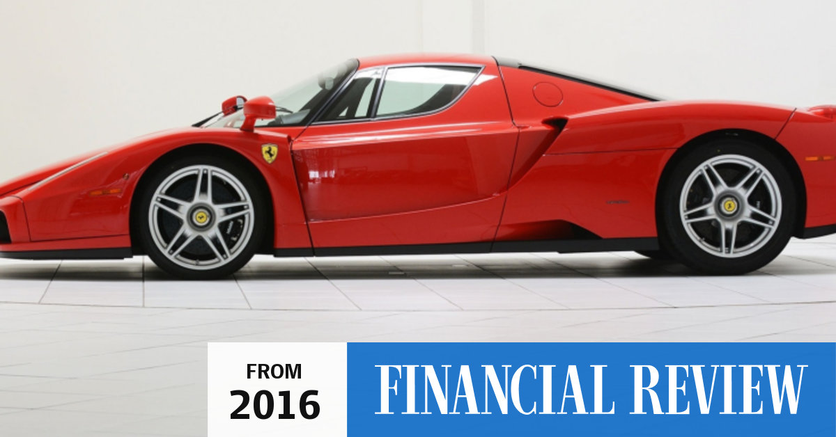 Tommy Hilfiger will sell his ultra-rare $3 Ferrari