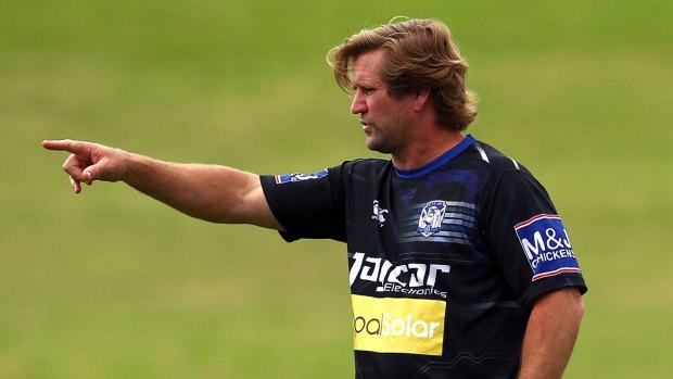 Pointing in the right direction? Des Hasler.