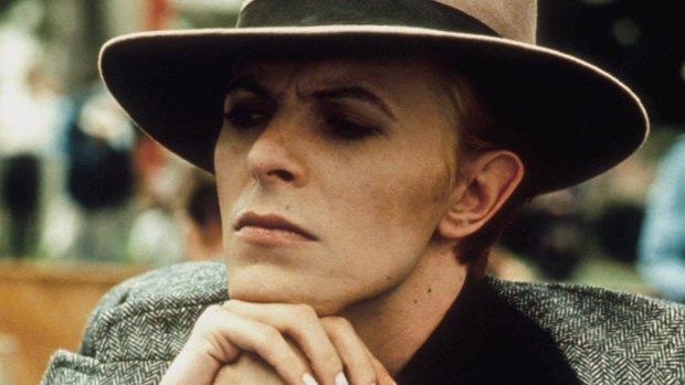 David Bowie in Nicolas Roeg's 1976  film 'The Man Who Fell To Earth'