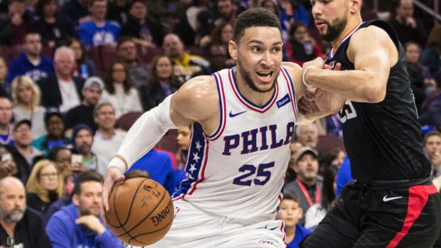 Sub-par: Ben Simmons was overlooked for an All-Star spot.