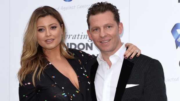 Holly Valance and Nick Candy.