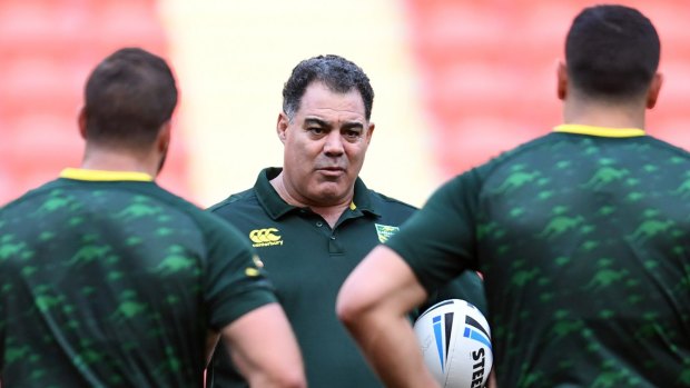 Circumspect: Coach Mal Meninga is exercising caution with his star players.