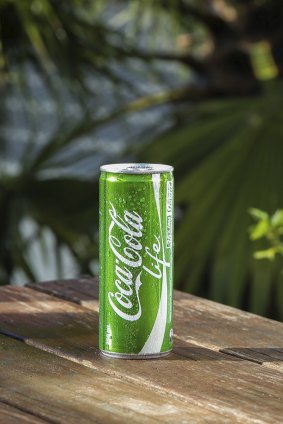 Coca-Cola Amatil launched a mid-calorie cola, Coke Life, in April and is hoping the new product, which is sweetened with stevia as well as sugar, will  have a 'halo' effect on Brand Coke.
