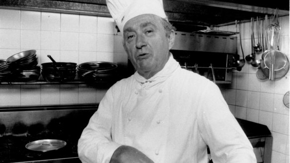 Alsace-born chef Claude Corne.