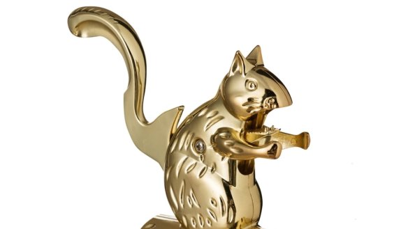 Robert Gordon Squirrel nutcracker, $49 from Domayne, <a href="http://www.domayneonline.com.au/homewares/kitchen/gadgets-and-storage/robert-gordon-squirrel-nutcracker.html" target="_blank">domayneonline.com.au</a>.

