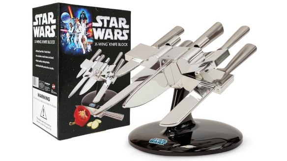 x-wing knife block from The Fowndry
