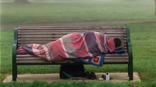 Lord mayor Clover Moore is distressed at the record numbers of people sleeping rough on the streets of Sydney.