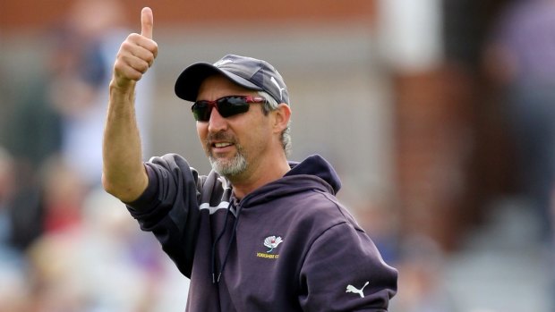 Jason Gillespie is "just buzzing" about his new job.