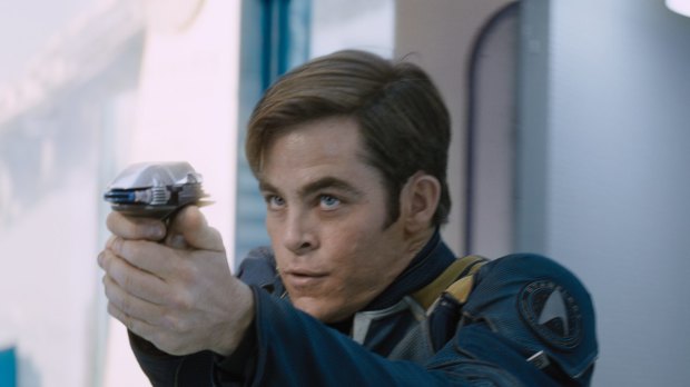 Chris Pine reprises his role as Captain Kirk in <i>Star Trek Beyond</i>. 