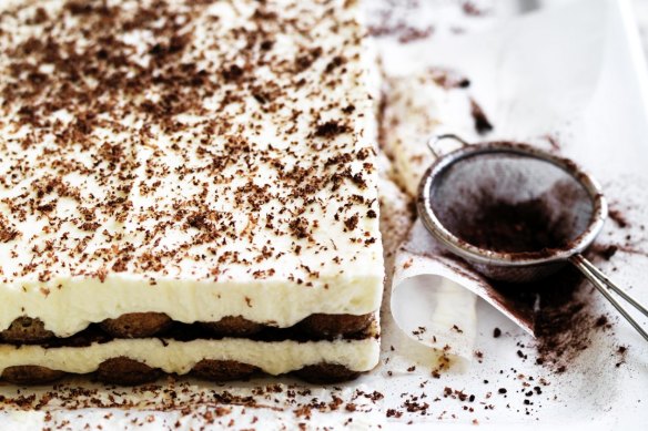 Neil Perry's classic tiramisu.