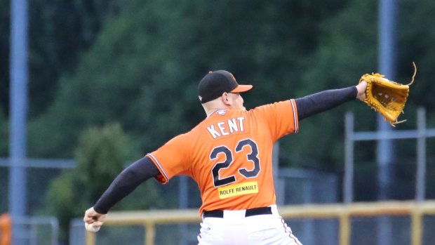 Canberra Cavalry pitcher Steve Kent is hoping to play for Australia in the World Baseball Classic.
