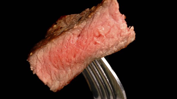 Medium-rare meat: a no-no for Bill Marler.