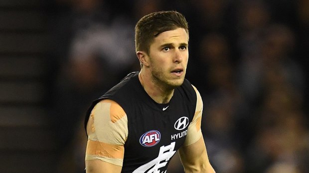 Second best and fairest: Marc Murphy sets an outstanding example to his teammates, says Carlton coach Brendon Bolton.