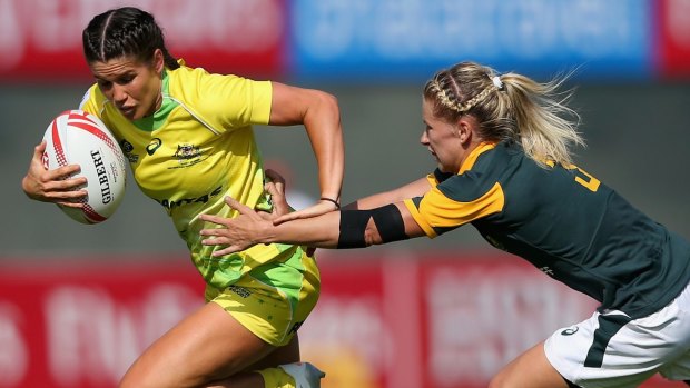 Women's sevens player of the year Charlotte Caslick may appear in the new national universities sevens competition to be launched in August. 