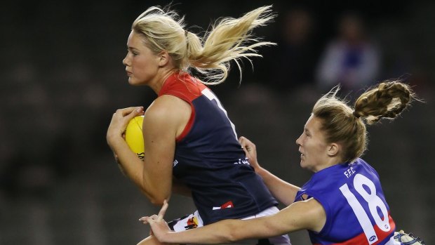 AFL clubs are fighting to be a part of the new women's league.