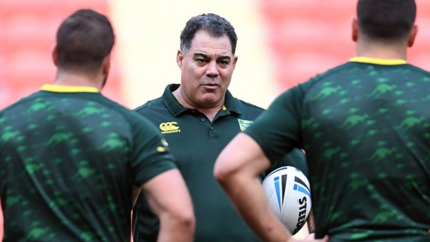 Circumspect: Coach Mal Meninga wants nothing to do with a proposed Wallabies-Kangaroos clash.