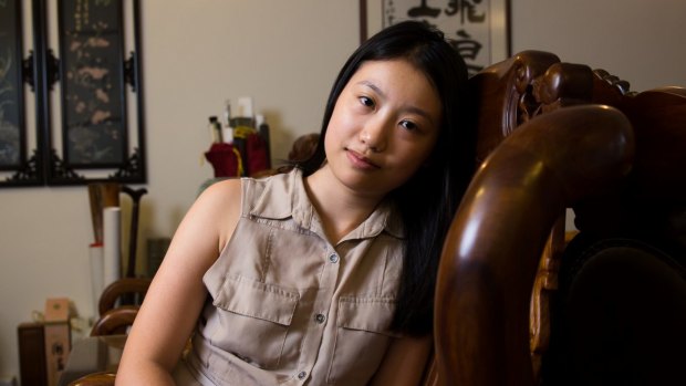 Professor Feng Chongyi's daughter, Yunsi. 