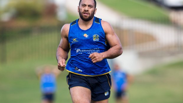 "Missing my daughter's birthday, that really hurt me as a father. That was the turning point for me": Parramatta's Suaia Matagi.
