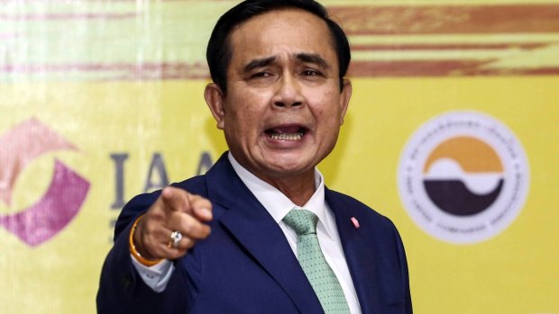 Assassination plot: Thailand's Prime Minister Prayuth Chan-Ocha.