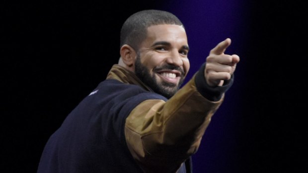 Toronto-born rapper Drake.
