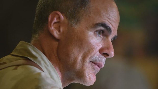 Michael Kelly portrays Lieutenant-Colonel Gary Volesky in The Long Road Home. 