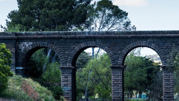 Bluestone bridges are another of Sunbury's magnificent historical features.