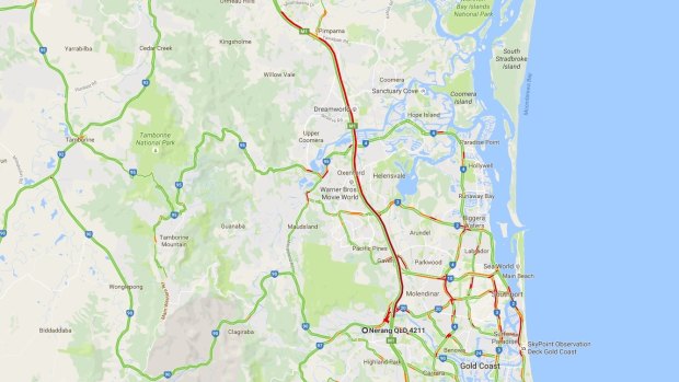 The crash is causing major delays along the M1.