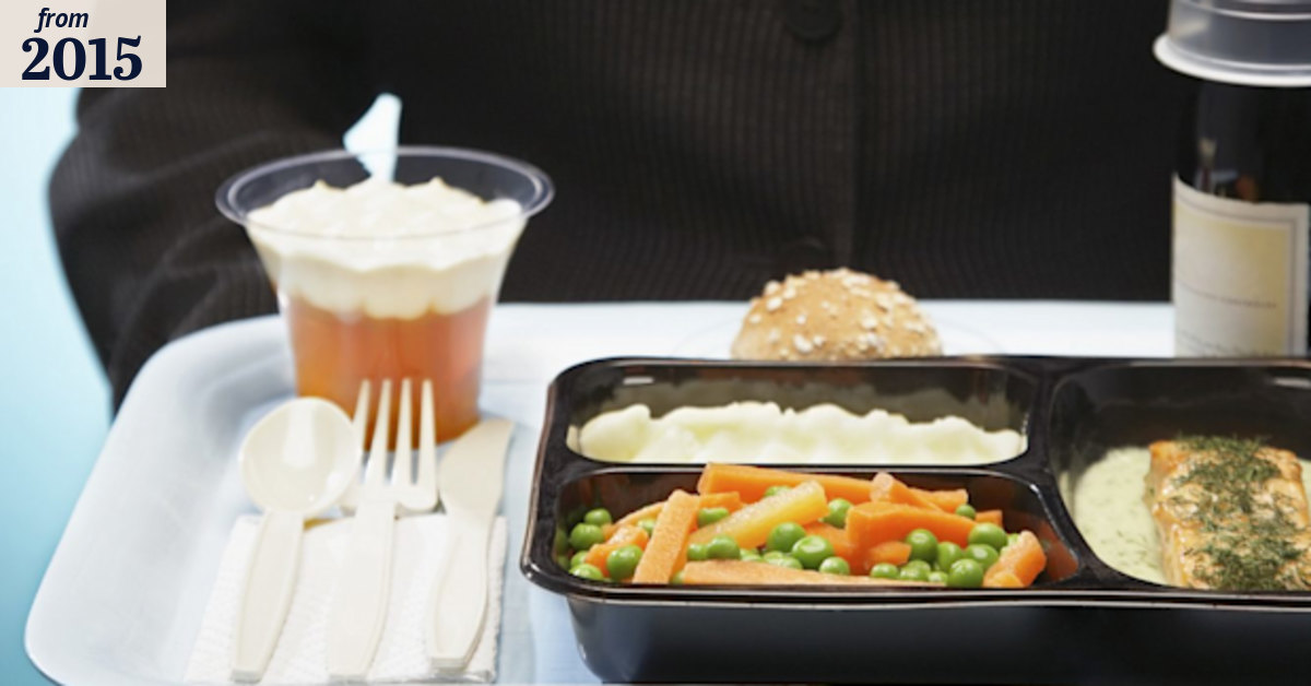 Flying high on taste: the science behind airline food