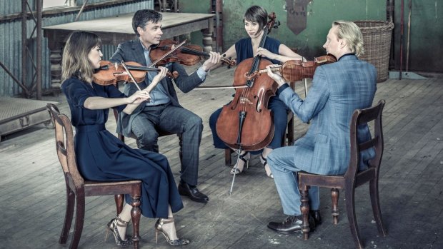 The Australian String Quartet will give three concerts in Canberra this year.