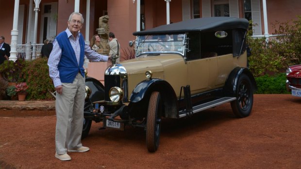 James Fairfax, AC, at the handing over of his home, Retford Park, Bowral, to the National Trust in 2016.