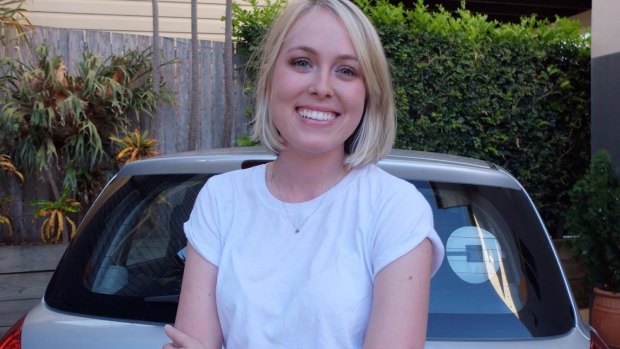 Driven to distraction: Brisbane Uber driver Bridget Dominic is often lectured on the so-called perils of driving. 