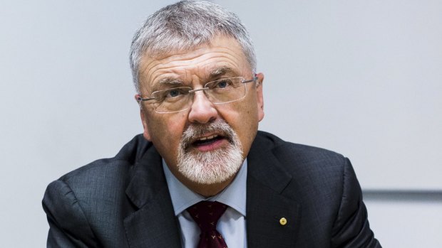 Former PM&C secretary Professor Peter Shergold, who is now chancellor of the University of Western Sydney.