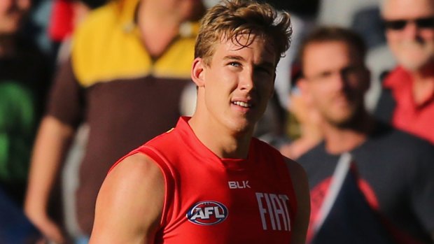 Tom Lynch missed what would have been the winning goal for the Suns.