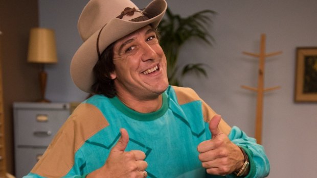 Samuel Johnson as Ian "Molly" Meldrum in biographical miniseries Molly, the Meldramedy. 