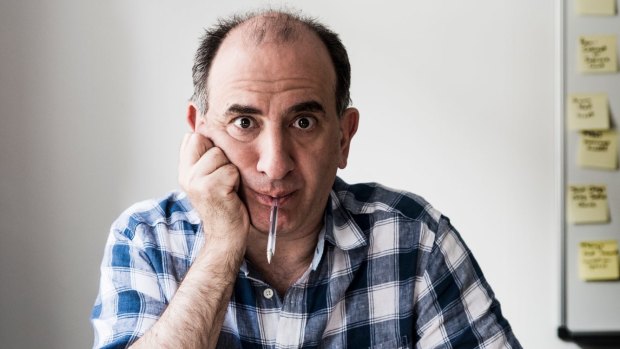 Political satirist Armando Iannucci opened the Sydney Writers' Festival Tuesday night.  