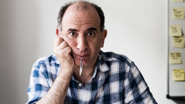 Political satirist Armando Iannucci opened the Sydney Writers' Festival on Tuesday night.  