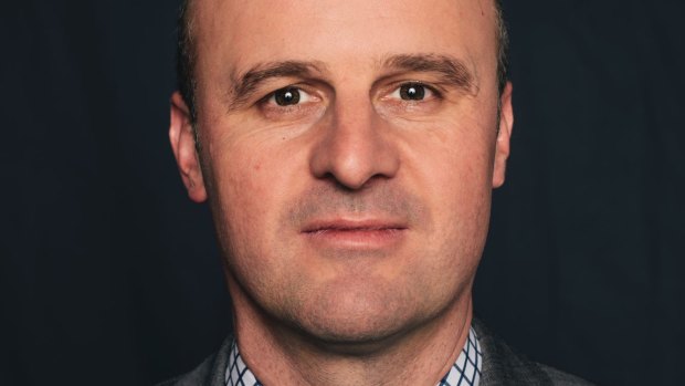Chief Minister Andrew Barr: As sports minister lobbied for debt to be waived to the Brumbies.